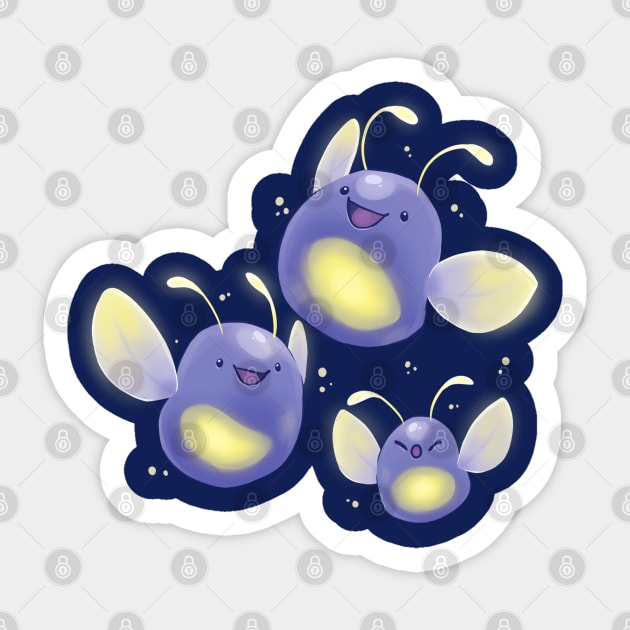 Phosphor Slimes Sticker by rainfinch